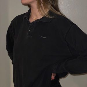 Vintage Patagonia Long Sleeve Polo size M